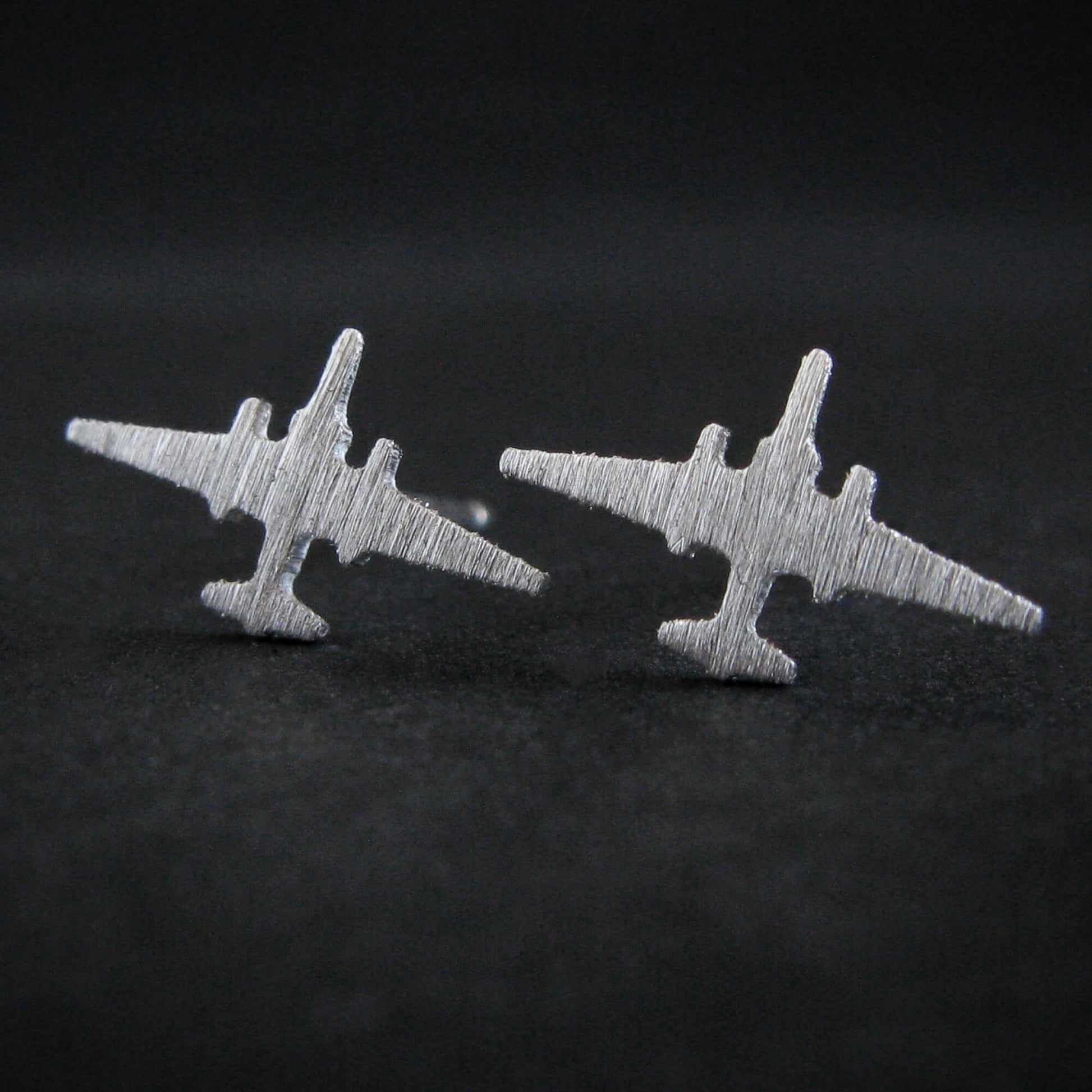 U-2 Dragon Lady Stud Earrings - Jet Fighter Jewelry