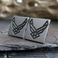 Air Force Logo Stud Earrings - Jet Fighter Jewelry