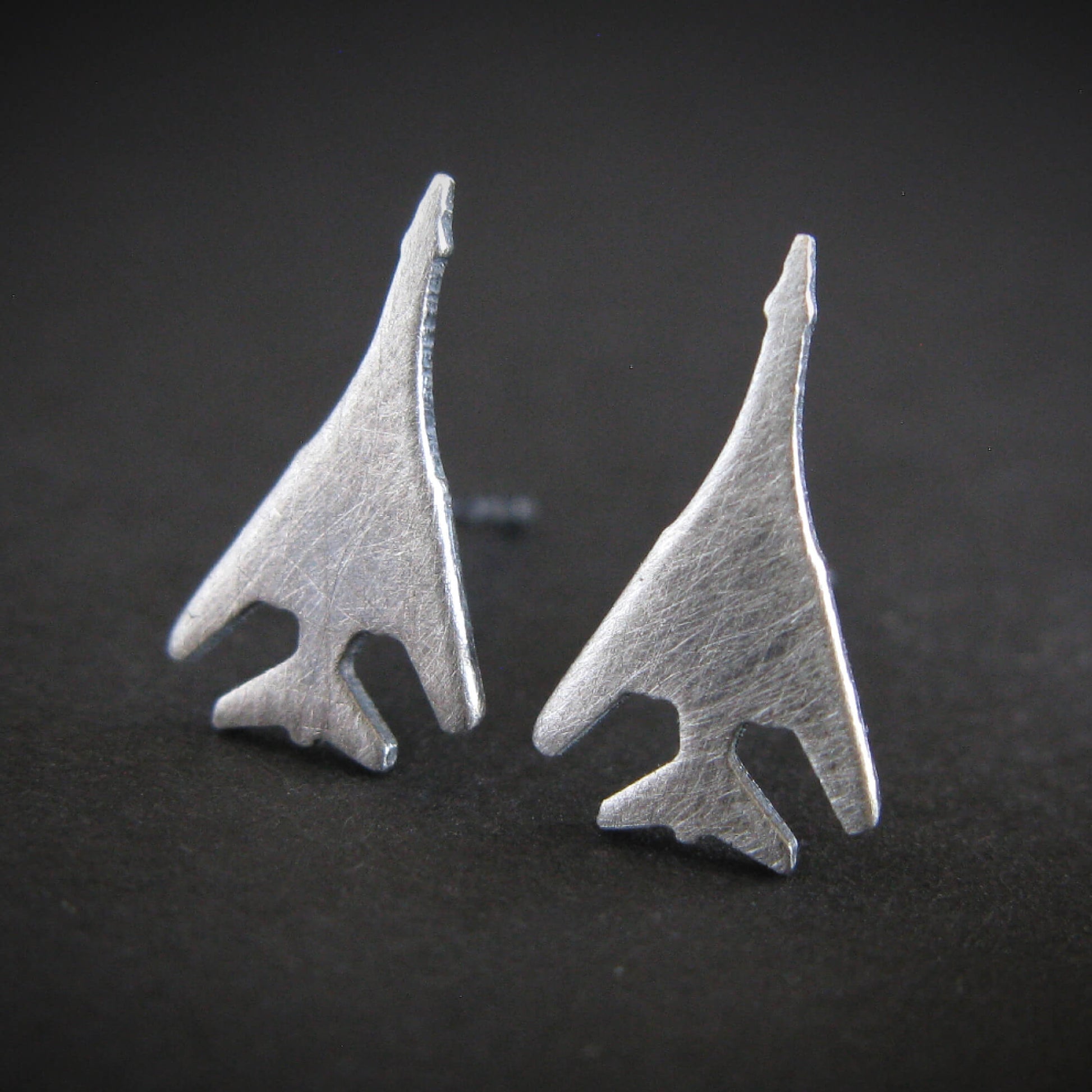 B-1 Lancer Stud Earrings - Jet Fighter Jewelry