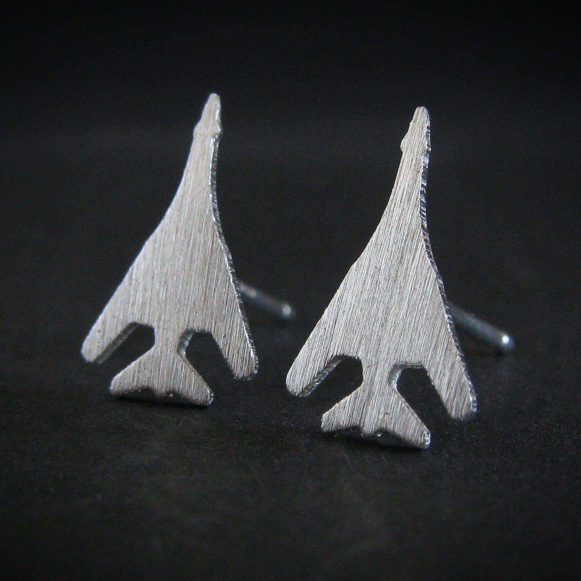 B-1 Lancer Stud Earrings - Jet Fighter Jewelry