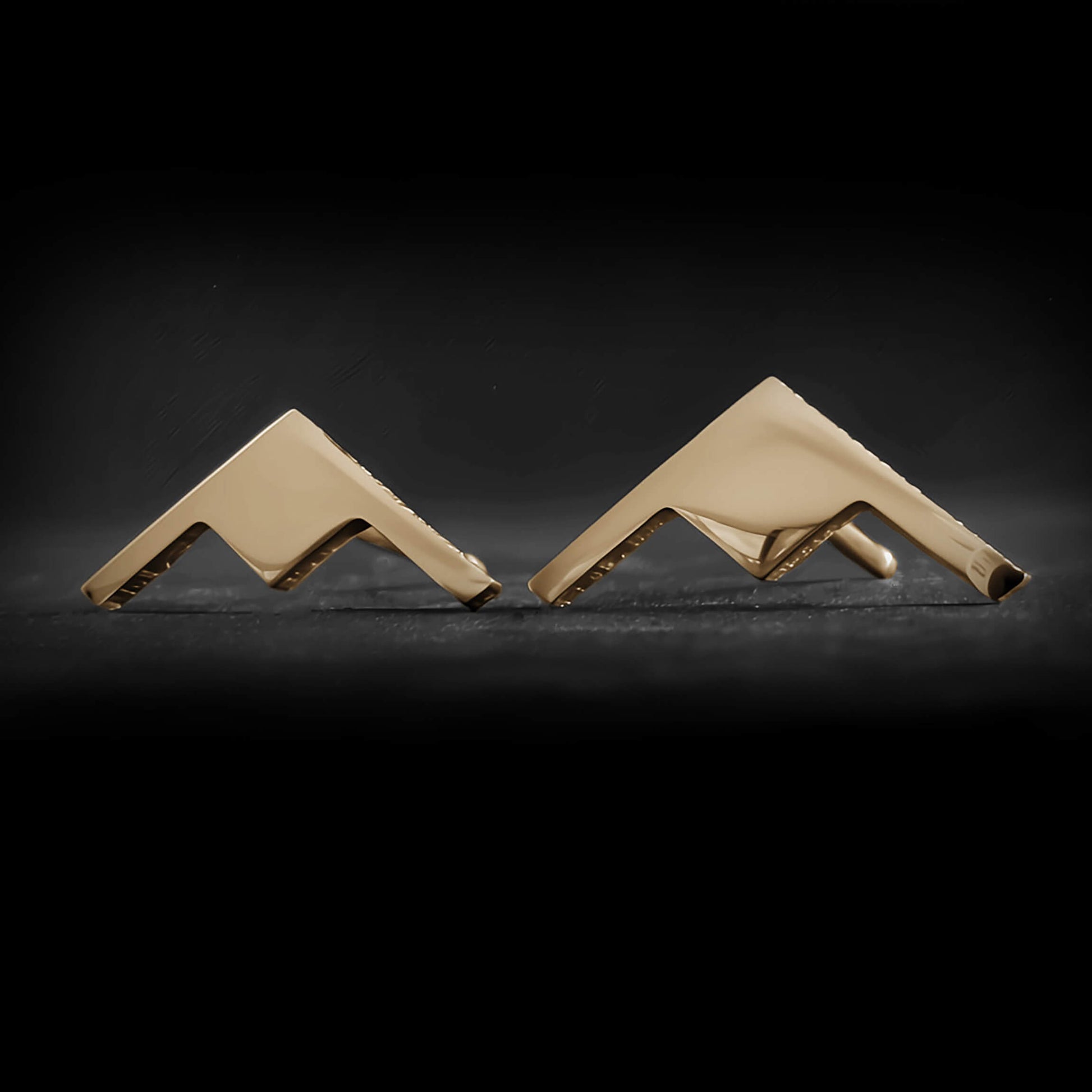 B-21 Raider Stud Earrings - Jet Fighter Jewelry