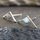B-21 Raider Stud Earrings - Jet Fighter Jewelry