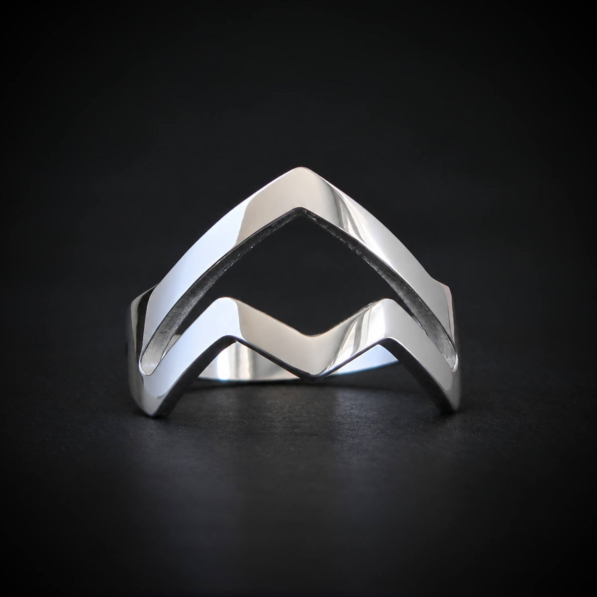 B-21 Raider Bomber Outline Ring