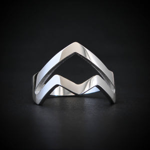 B-21 Raider Bomber Outline Ring
