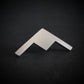 B-21 Raider stealth bomber tie pin handmade from satin sterling silver aviation jewelry