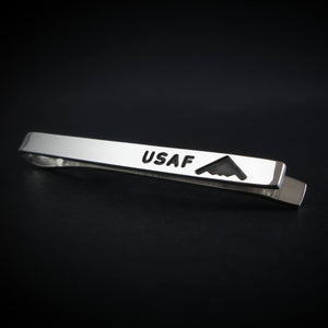 B-2 Spirit Bomber Tie Bar - Jet Fighter Jewelry