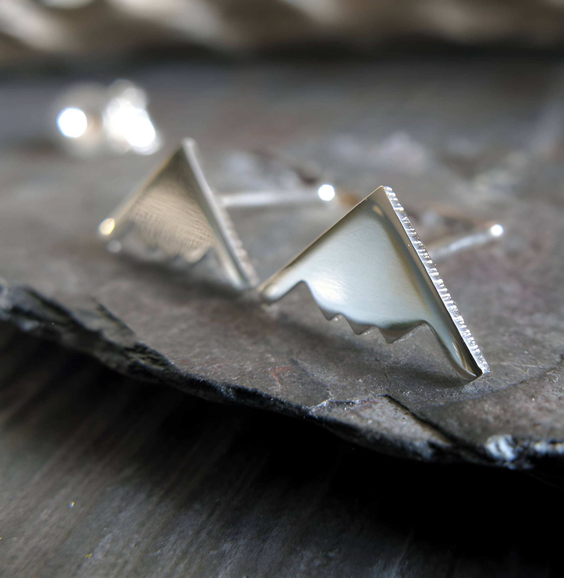 B-2 Spirit Stud Earrings - Jet Fighter Jewelry