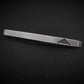 Men's Sterling silver tie bar accessory with B2 Spirit Bomber silhouette  