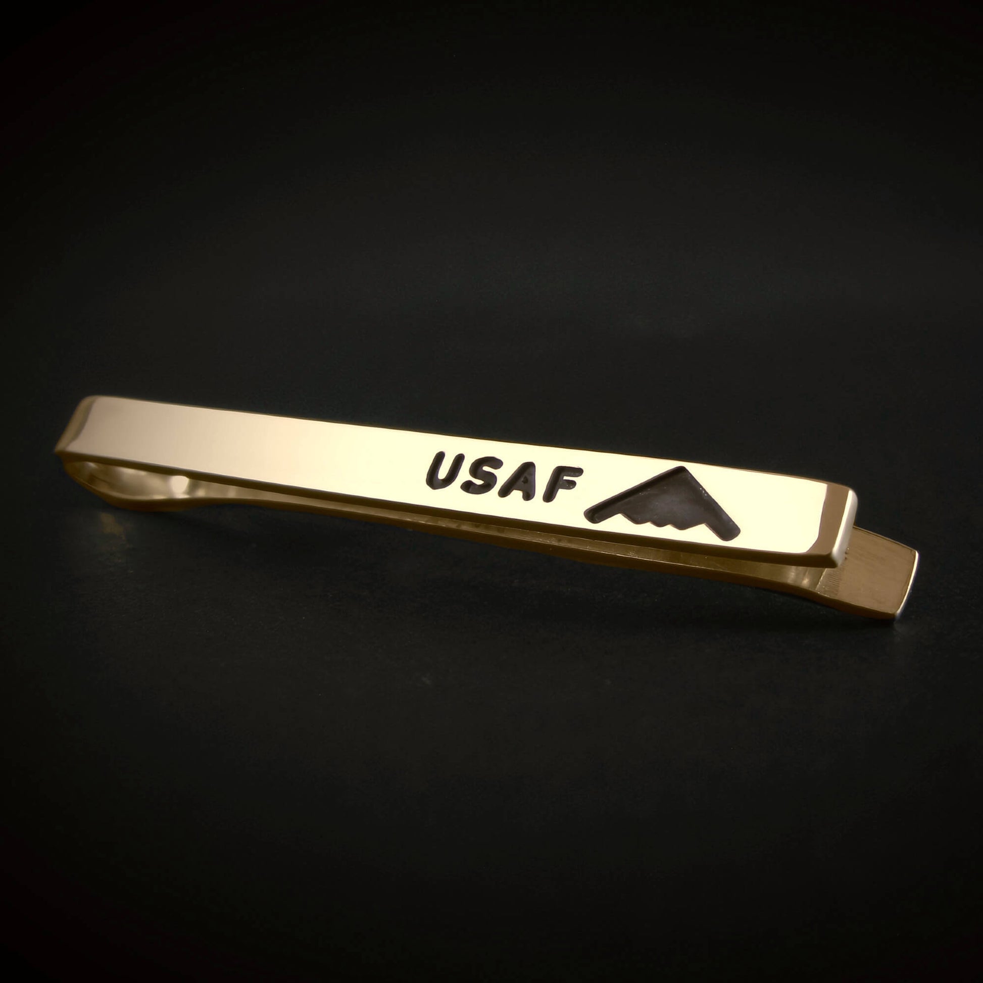 B-2 Spirit Bomber Tie Bar - Jet Fighter Jewelry