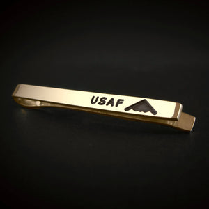 B-2 Spirit Bomber Tie Bar - Jet Fighter Jewelry