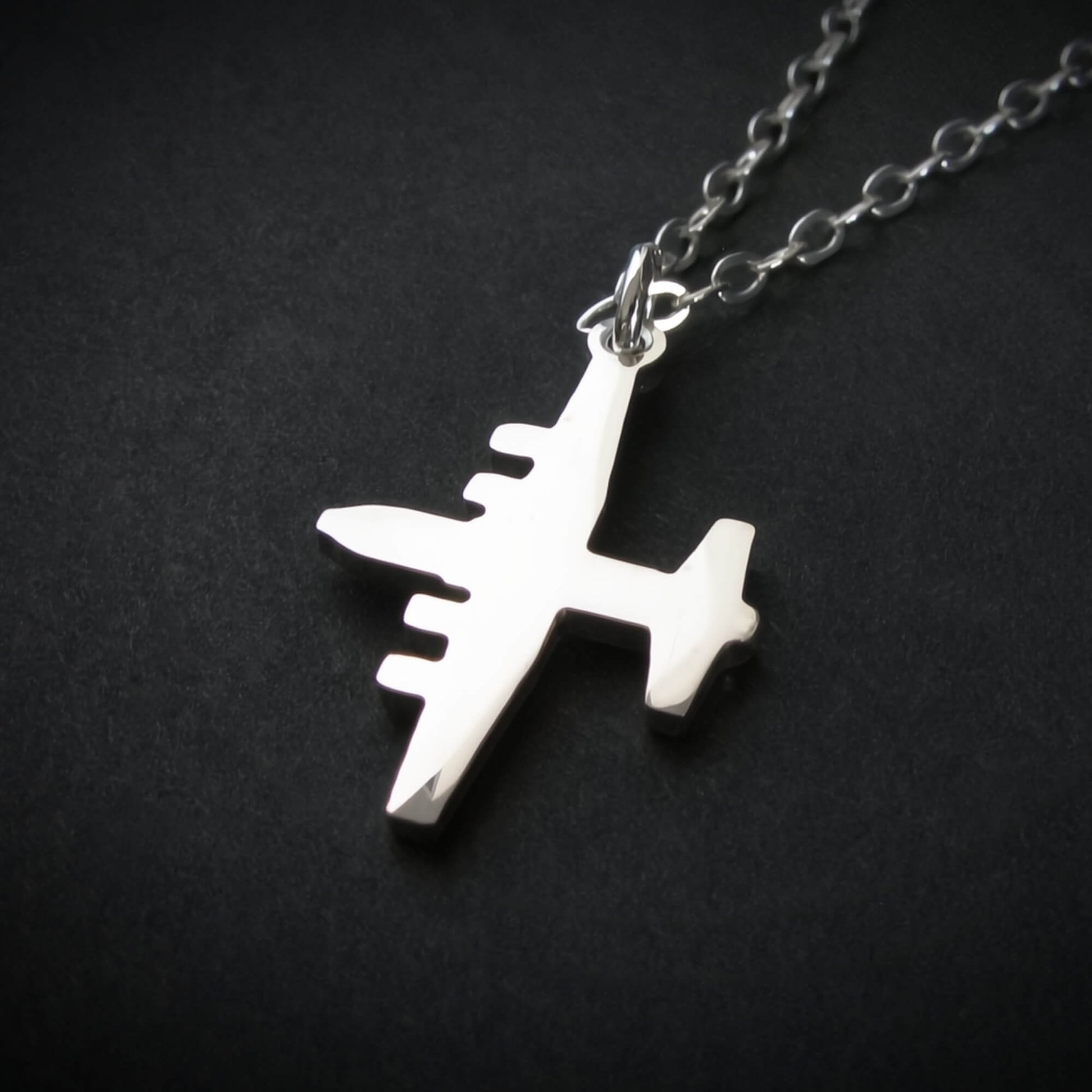 C-130 Hercules Pendant Necklace - Jet Fighter Jewelry