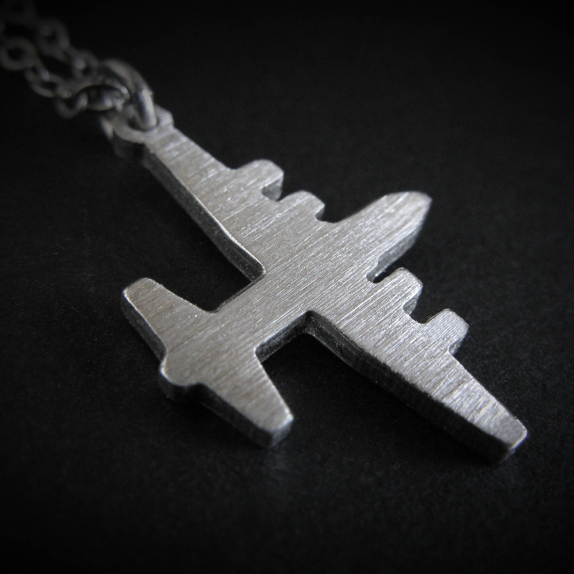 C-130 Hercules Pendant Necklace - Jet Fighter Jewelry