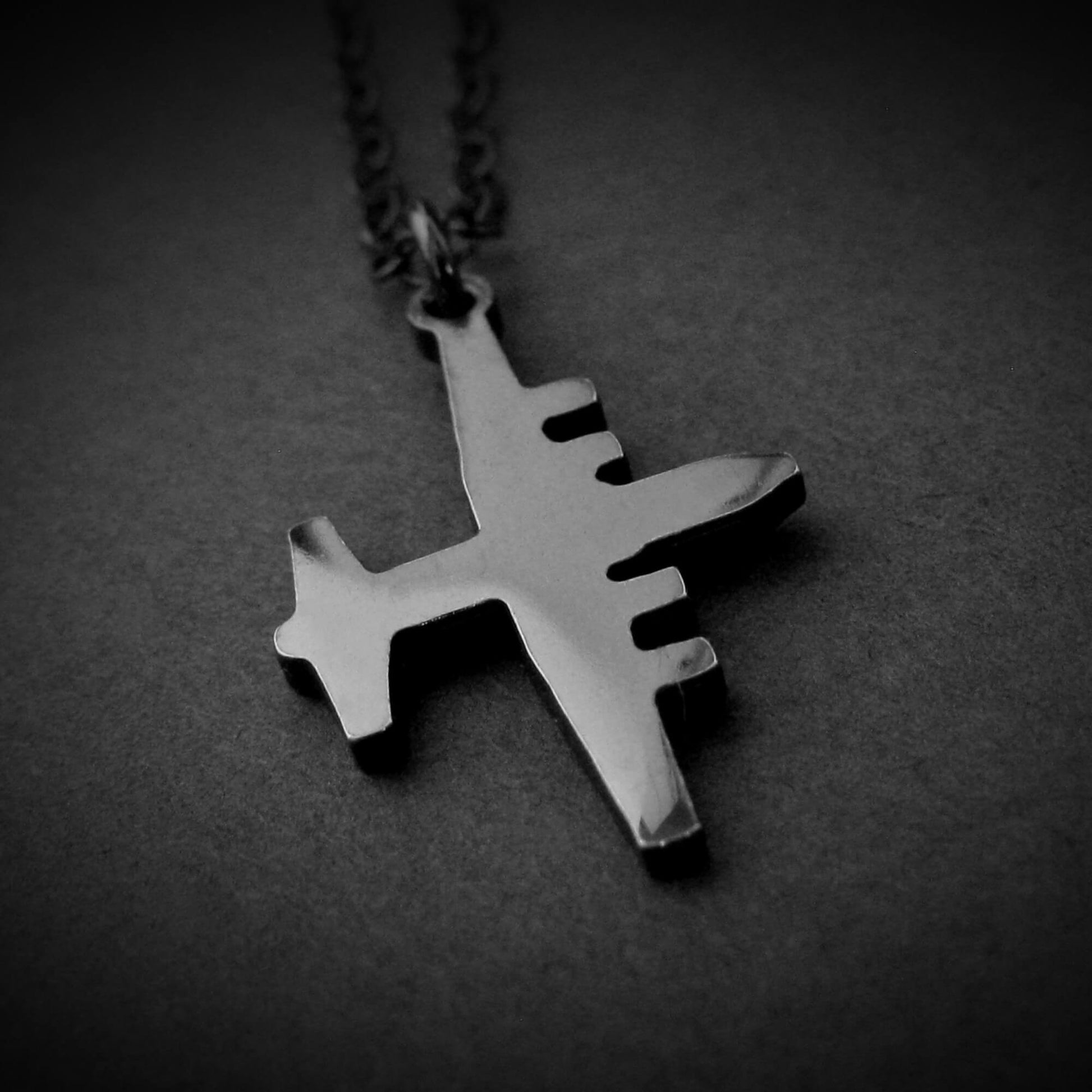 C-130 Hercules Pendant Necklace - Jet Fighter Jewelry