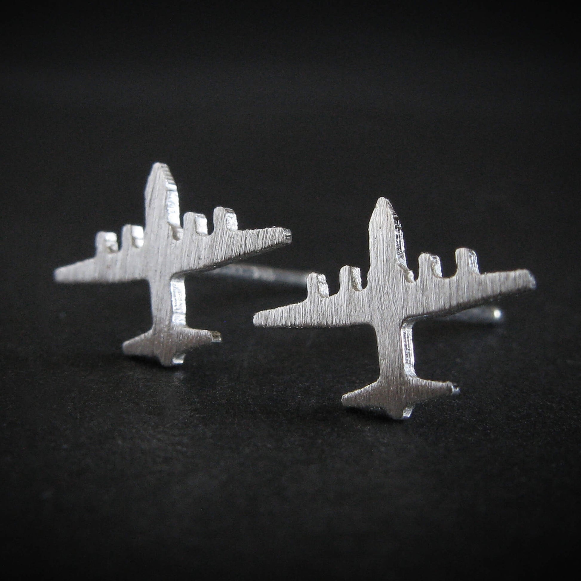 C-130 Hercules Stud Earrings - Jet Fighter Jewelry