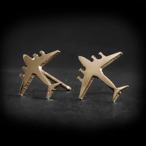 C-17 Globemaster Stud Earrings - Jet Fighter Jewelry