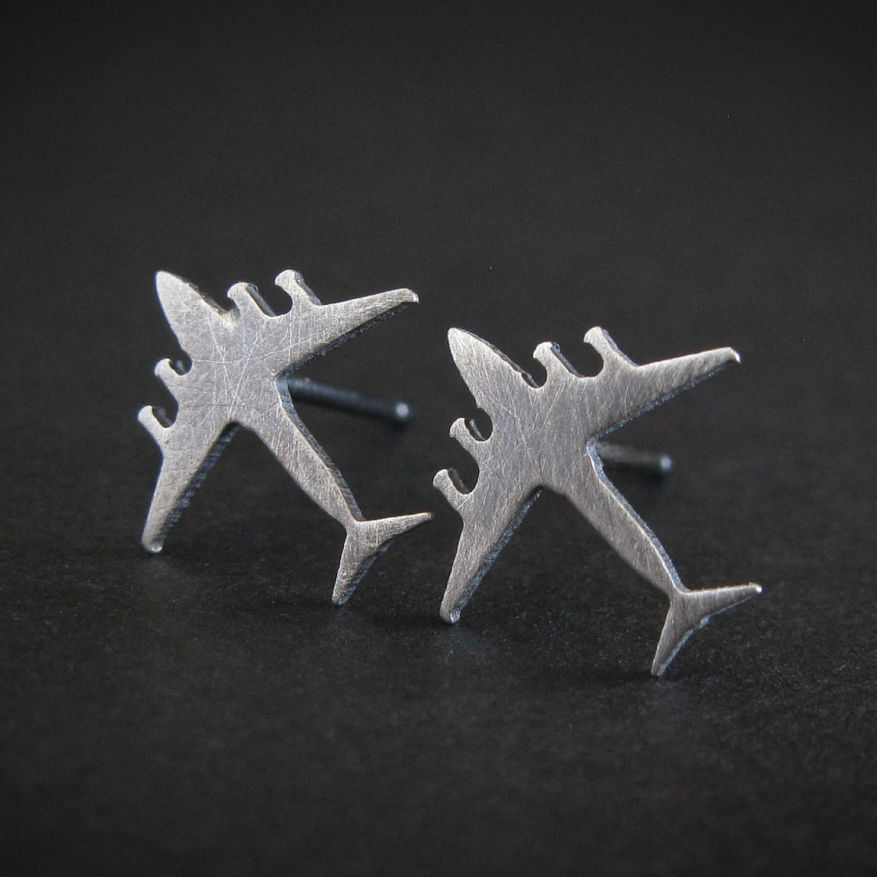 C-17 Globemaster Stud Earrings - Jet Fighter Jewelry