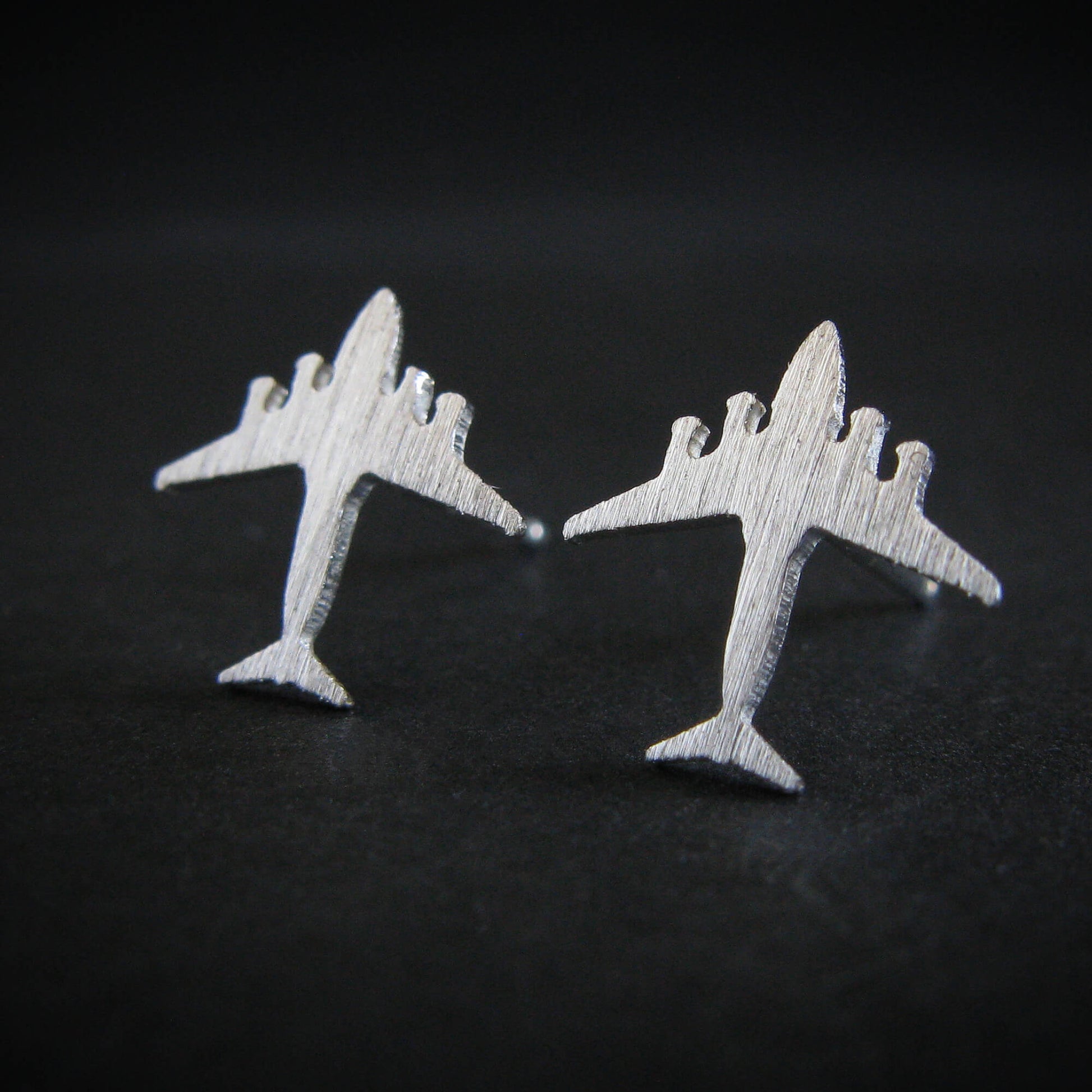 C-17 Globemaster Stud Earrings - Jet Fighter Jewelry