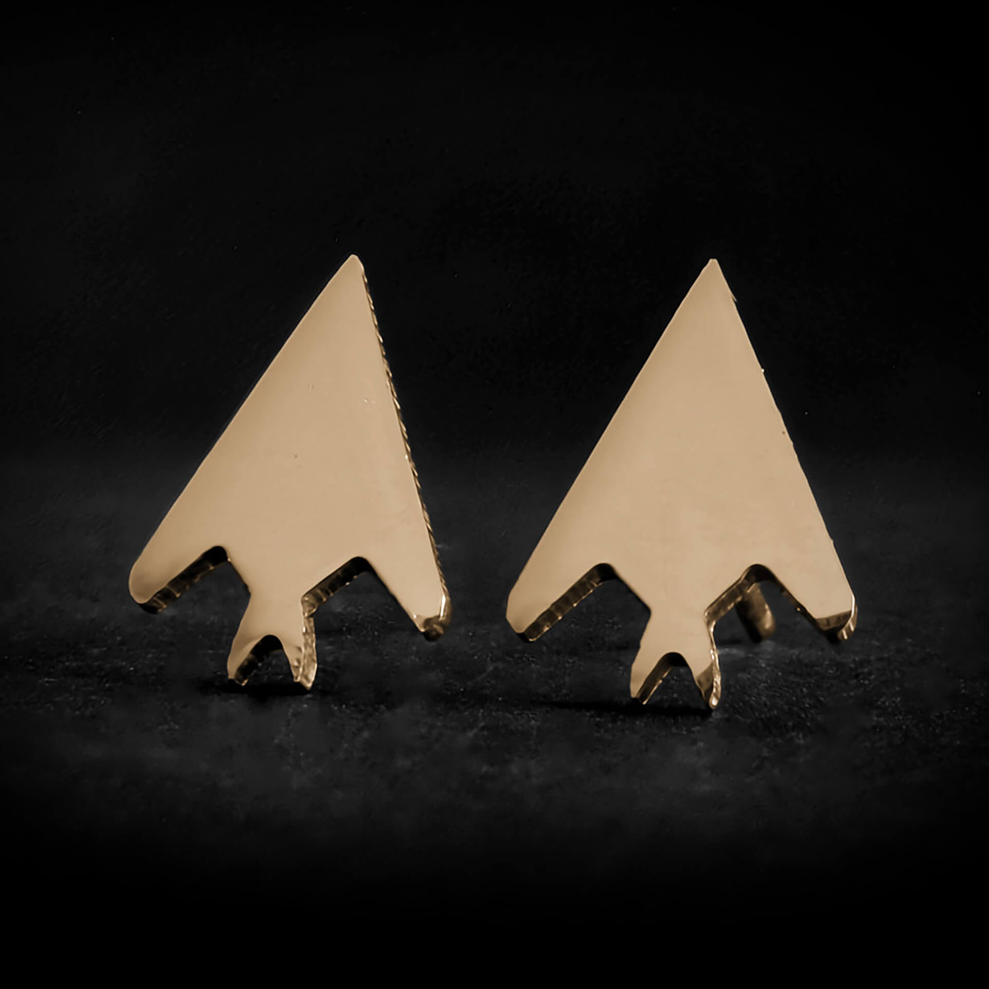 F-117 Nighthawk Stud Earrings - Jet Fighter Jewelry