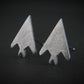 F-117 Nighthawk Stud Earrings - Jet Fighter Jewelry