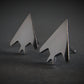 F-117 Nighthawk Stud Earrings - Jet Fighter Jewelry