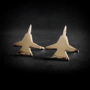 F-14 Tomcat Stud Earrings - Jet Fighter Jewelry