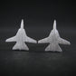 F-14 Tomcat Stud Earrings - Jet Fighter Jewelry