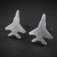 F-15 Eagle Stud Earrings - Jet Fighter Jewelry
