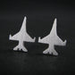 F-16 Fighting Falcon Stud Earrings - Jet Fighter Jewelry