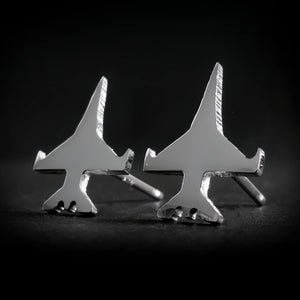 F-16 Fighting Falcon Stud Earrings - Jet Fighter Jewelry