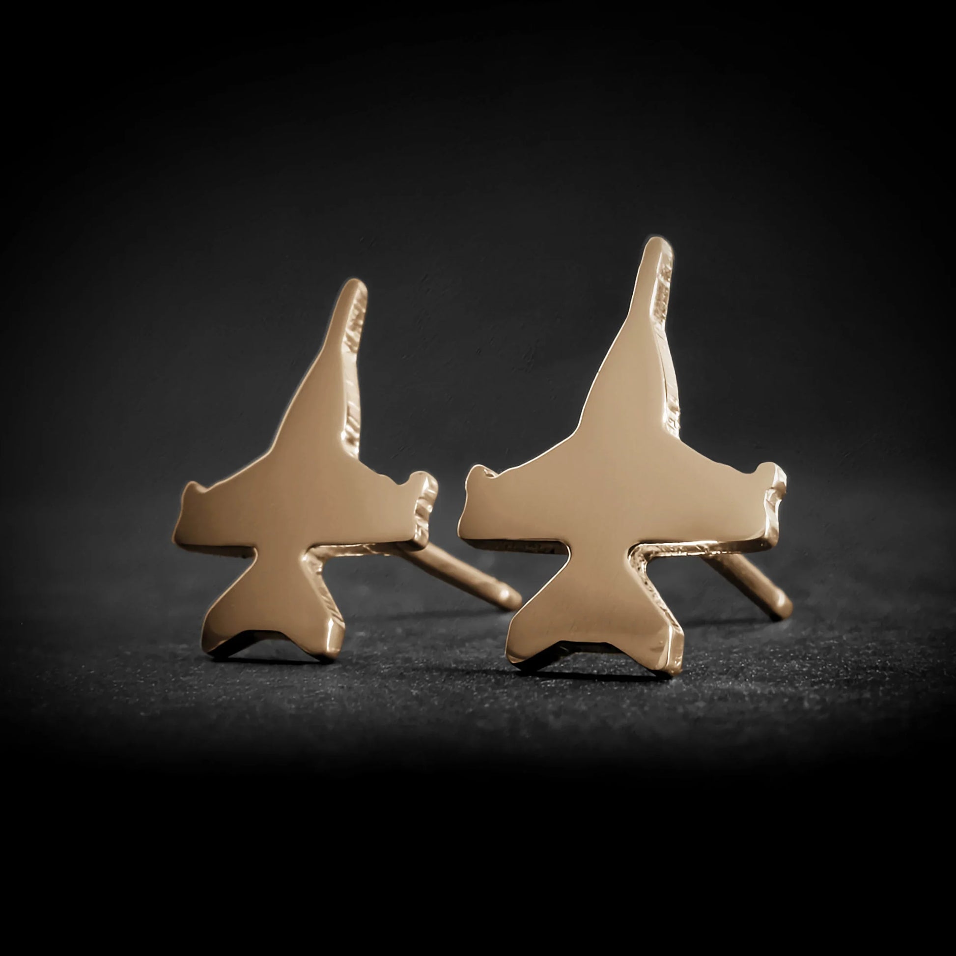 F/A-18 Hornet Stud Earrings - Jet Fighter Jewelry