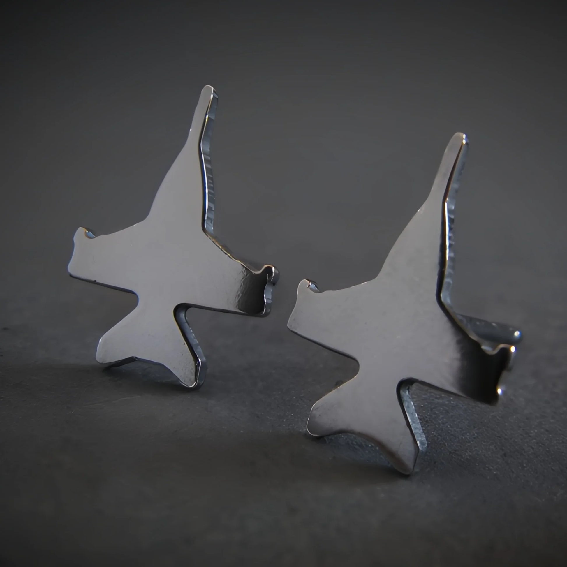 F/A-18 Hornet Stud Earrings - Jet Fighter Jewelry