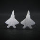 F-22 Raptor Stud Earrings - Jet Fighter Jewelry