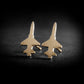 F-5 Freedom Fighter Stud Earrings - Jet Fighter Jewelry
