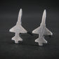 F-5 Freedom Fighter Stud Earrings - Jet Fighter Jewelry