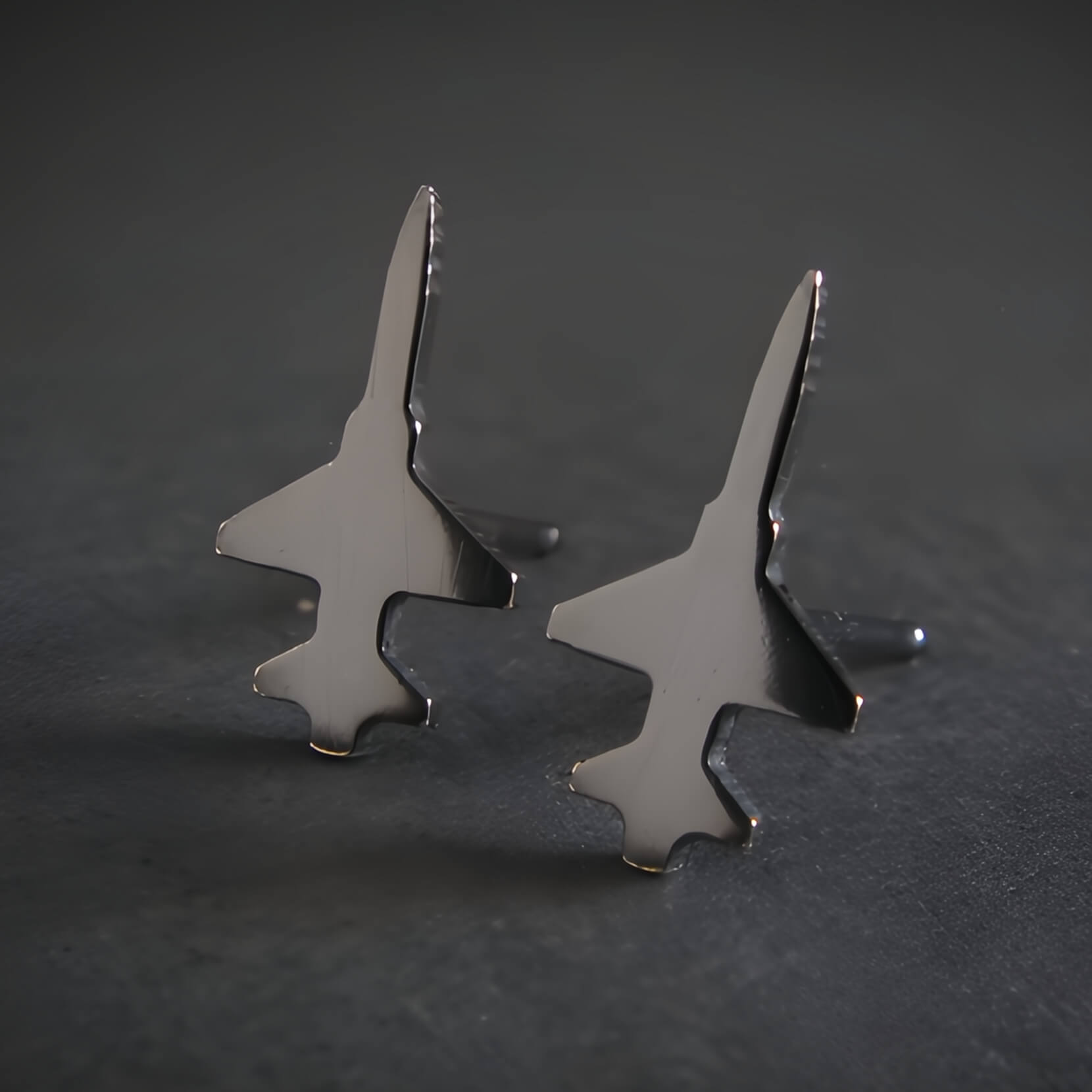 F-5 Freedom Fighter Stud Earrings - Jet Fighter Jewelry