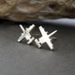 A-10 Warthog Stud Earrings - Jet Fighter Jewelry