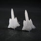 SR-71 Blackbird Stud Earrings - Jet Fighter Jewelry