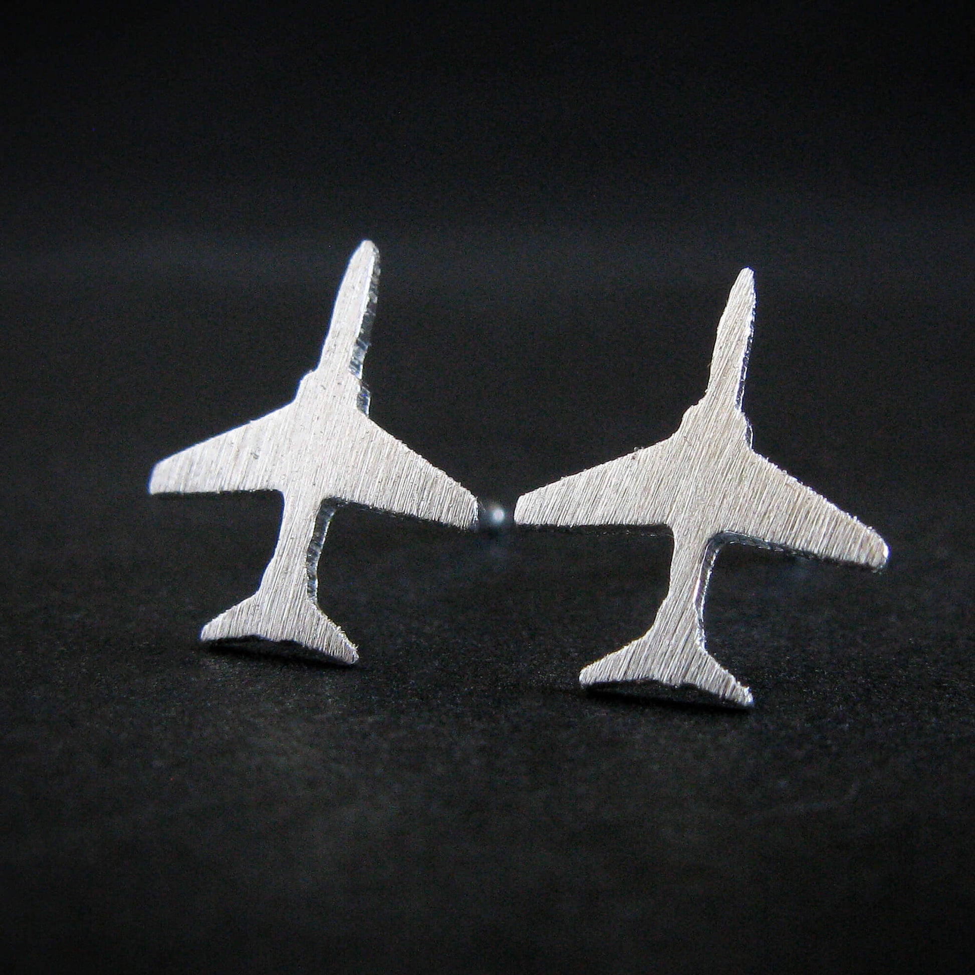 T-45 Goshawk Stud Earrings - Jet Fighter Jewelry