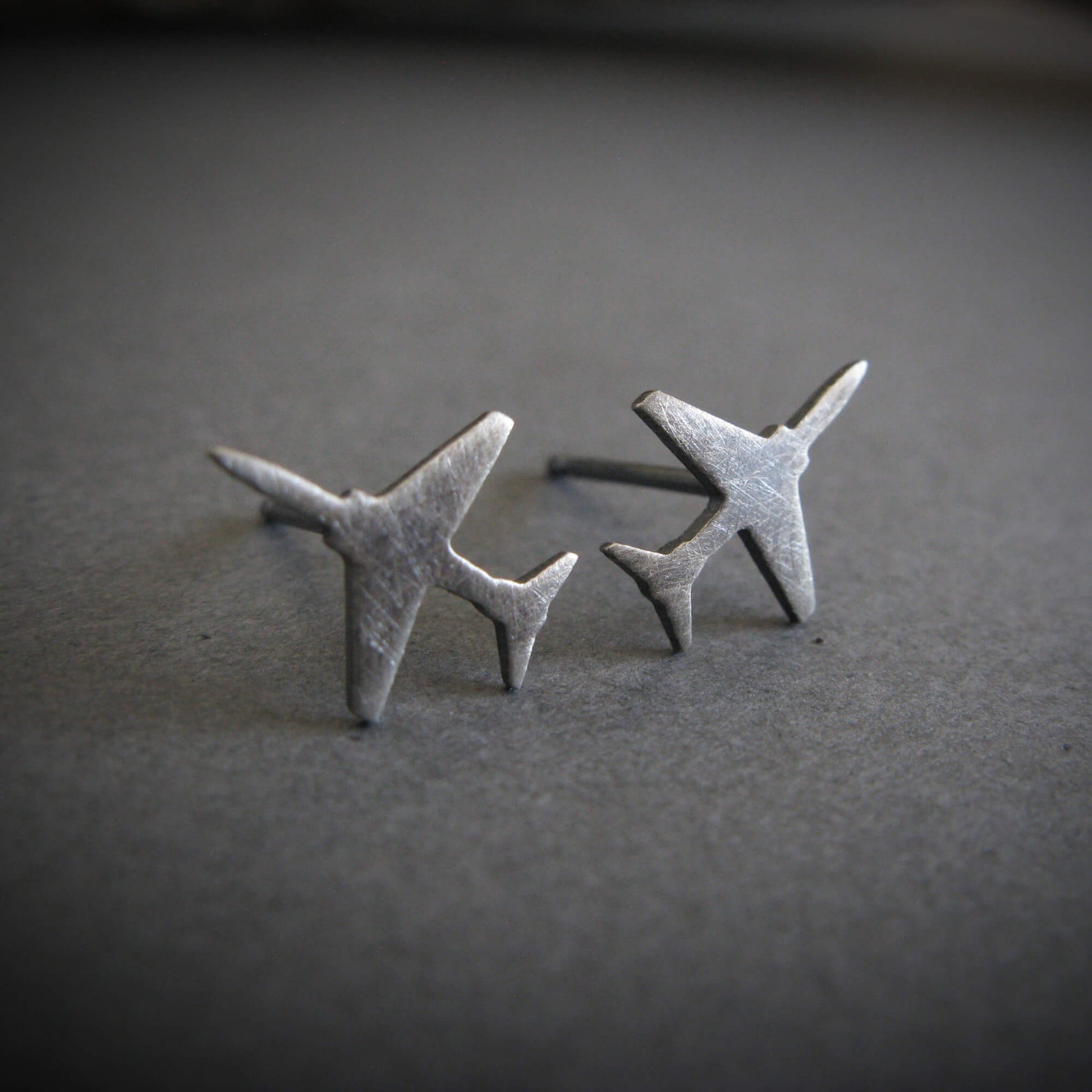 T-45 Goshawk Stud Earrings - Jet Fighter Jewelry