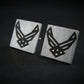 Air Force Logo Stud Earrings - Jet Fighter Jewelry